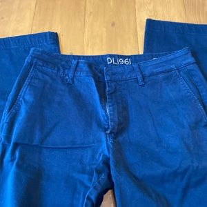 Navy Casual Straight Chino